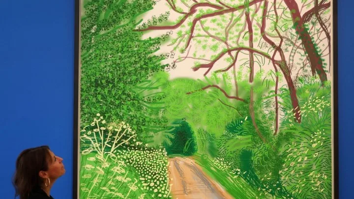 Έργα του Ντέιβιντ Χόκνεϊ κάνουν ντεμπούτο σε δημοπρασία στη Σιγκαπούρη