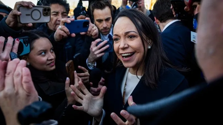 Η Μαρία Κορίνα Ματσάδο πρόσφερε στον Ντ. Τραμπ το Νόμπελ Ειρήνης 