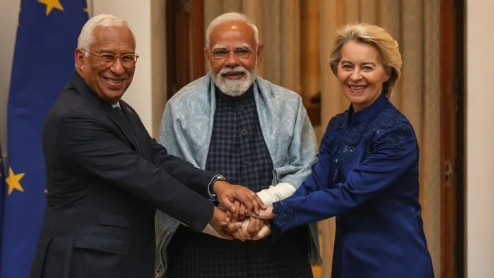 Ε.Ε. – Ινδία: Υπεγράφη «η μητέρα όλων των εμπορικών συμφωνιών»