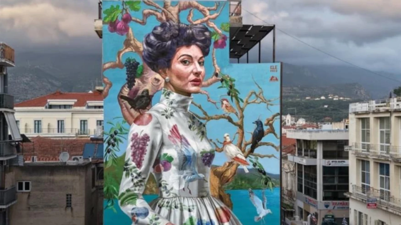 Η Μαρία Κάλλας της Καλαμάτας στην κορυφή του κόσμου: Παγκόσμια διάκριση για την ελληνική street art
