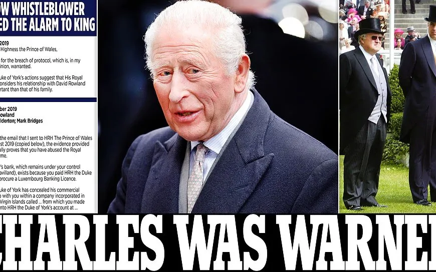 Email-βόμβα για τον Πρίγκιπα Άντριου: Προειδοποιήσεις στον βασιλιά Κάρολο από το 2019 για τους δεσμούς με τον Ντέιβιντ Ρόουλαντ