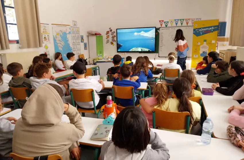ΔΕΗ: 1.700 μαθητές σε 6 νησιά συμμετείχαν στο εκπαιδευτικό πρόγραμμα “Το Πλαστικό μου κι Εγώ”