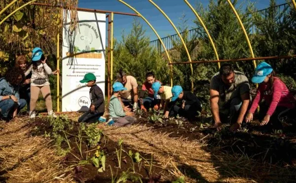 ΔΕΗ και Open Farm προωθούν τη βιώσιμη γεωργία στους μαθητές