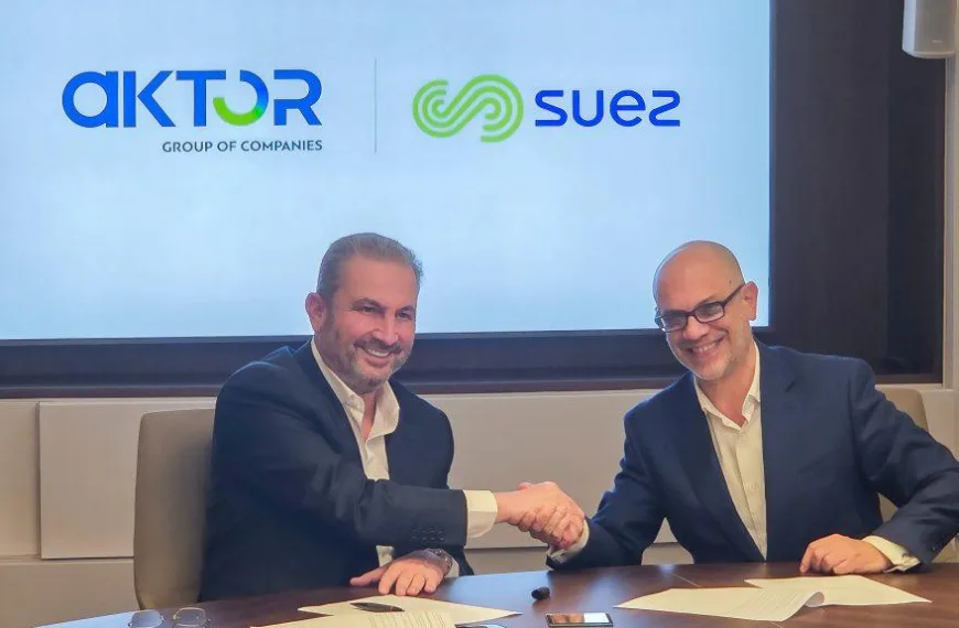 Στρατηγική συμμαχία AKTOR – SUEZ για έργα διαχείρισης υδάτων με διεθνές αποτύπωμα