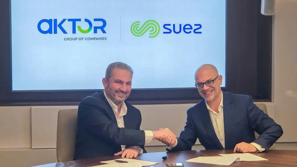 Στρατηγική συμμαχία AKTOR – SUEZ για έργα διαχείρισης υδάτων με διεθνές αποτύπωμα