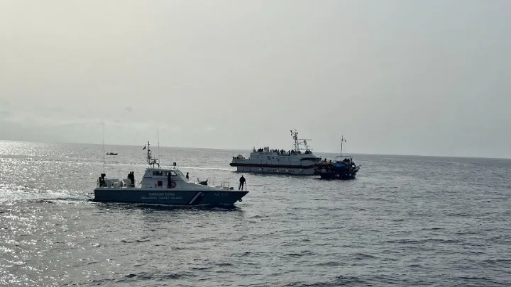 Ναυάγιο σκάφους της Frontex στο Καστελόριζο – Δύο τραυματίες, ο ένας σοβαρά