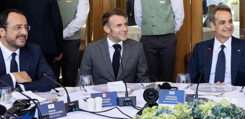 Συνάντηση Ν. Χριστοδουλίδη – Eμ. Μακρόν – Κυρ. Μητσοτάκη αύριο στην Κύπρο
