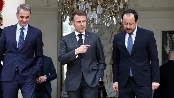 Τριμερής Μητσοτάκη – Μακρόν – Χριστοδουλίδη στην Κύπρο με φόντο την κρίση στην Ανατολική Μεσόγειο