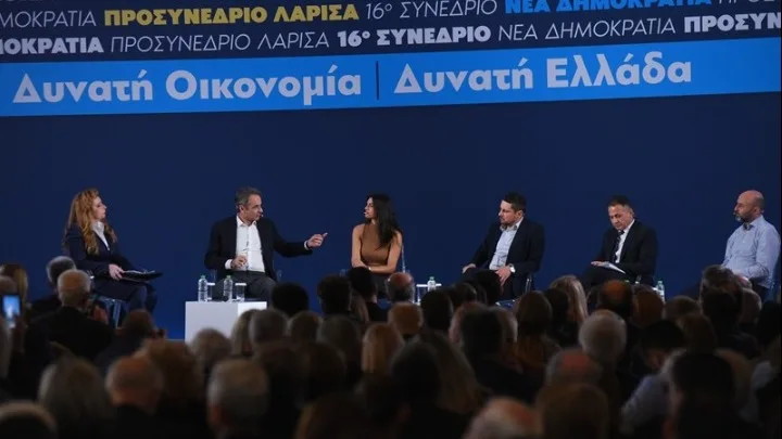Μητσοτάκης από τη Λάρισα: Δυνατή οικονομία, ισχυρή Ελλάδα και προτεραιότητα η ανασυγκρότηση του πρωτογενούς τομέα