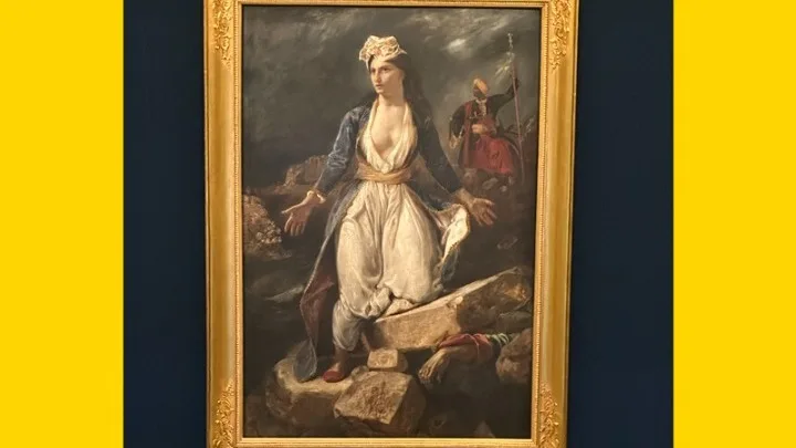 Στο Μεσολόγγι ο πίνακας του Ντελακρουά «Η Ελλάδα στα ερείπια του Μεσολογγίου» για τα 200 χρόνια από την Έξοδο