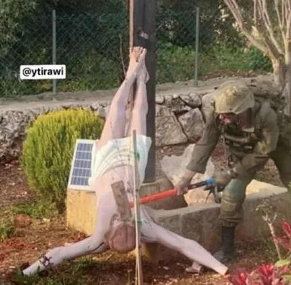 Έρευνα των ισραηλινών δυνάμεων για βεβήλωση αγάλματος του Χριστού στον Λίβανο
