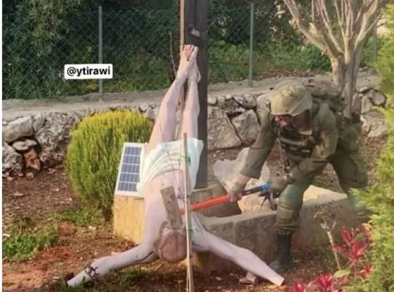 Έρευνα των ισραηλινών δυνάμεων για βεβήλωση αγάλματος του Χριστού στον Λίβανο