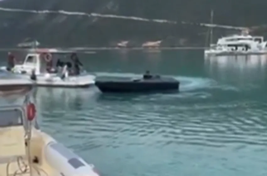 Λευκάδα: Ψαράδες βρήκαν στρατιωτικού τύπου μη επανδρωμένο σκάφος USV στο Ακρωτήριο Δουκάτο
