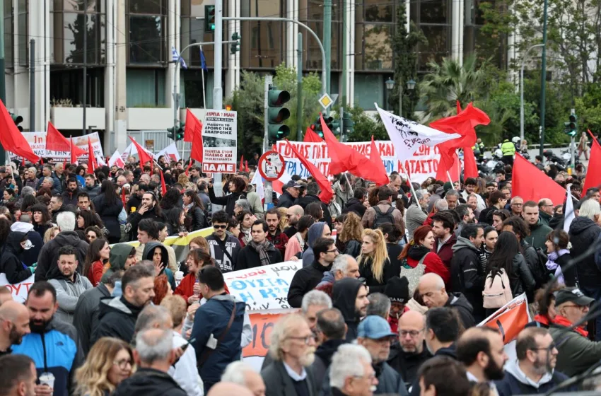 Μαζικές συγκεντρώσεις για την Εργατική Πρωτομαγιά σε Αθήνα και όλη τη χώρα –&hellip;