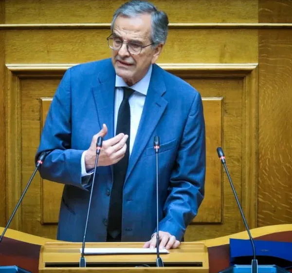 Παρέμβαση Σαμαρά στη Βουλή: Σφοδρή επίθεση για εθνικά θέματα και υποκλοπές
