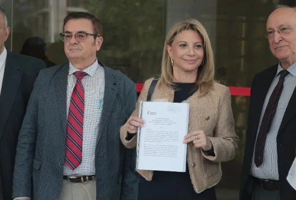 Καρυστιανού: Κατατέθηκε στον Άρειο Πάγο η ιδρυτική διακήρυξη του κόμματος «Ελπίδα για τη Δημοκρατία»