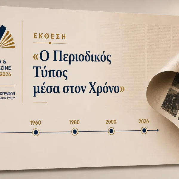 Έκθεση «Ο Περιοδικός Τύπος μέσα στον Χρόνο» στο Καπνεργοστάσιο της Βουλής –&hellip;