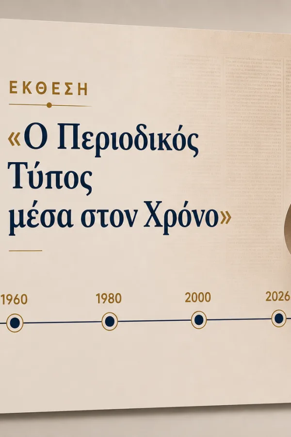 Έκθεση «Ο Περιοδικός Τύπος μέσα στον Χρόνο» στο Καπνεργοστάσιο της Βουλής – Η ιστορία του ελληνικού περιοδικού Τύπου