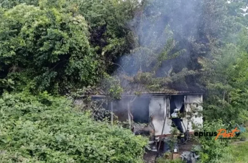 Τραγωδία στην Κόνιτσα Ιωαννίνων: Τέσσερις νεκροί από φωτιά σε κοντέινερ