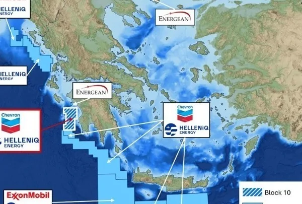 Chevron και ExxonMobil ενισχύουν το ελληνικό ενεργειακό αποτύπωμα στην Ανατολική Μεσόγειο
