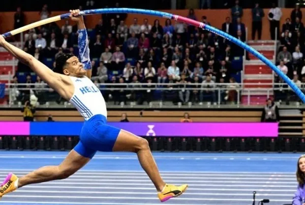 Εμμανουήλ Καραλής: Πρώτη νίκη στο Diamond League της Ντόχα με 5,92 μ. στο επί κοντώ