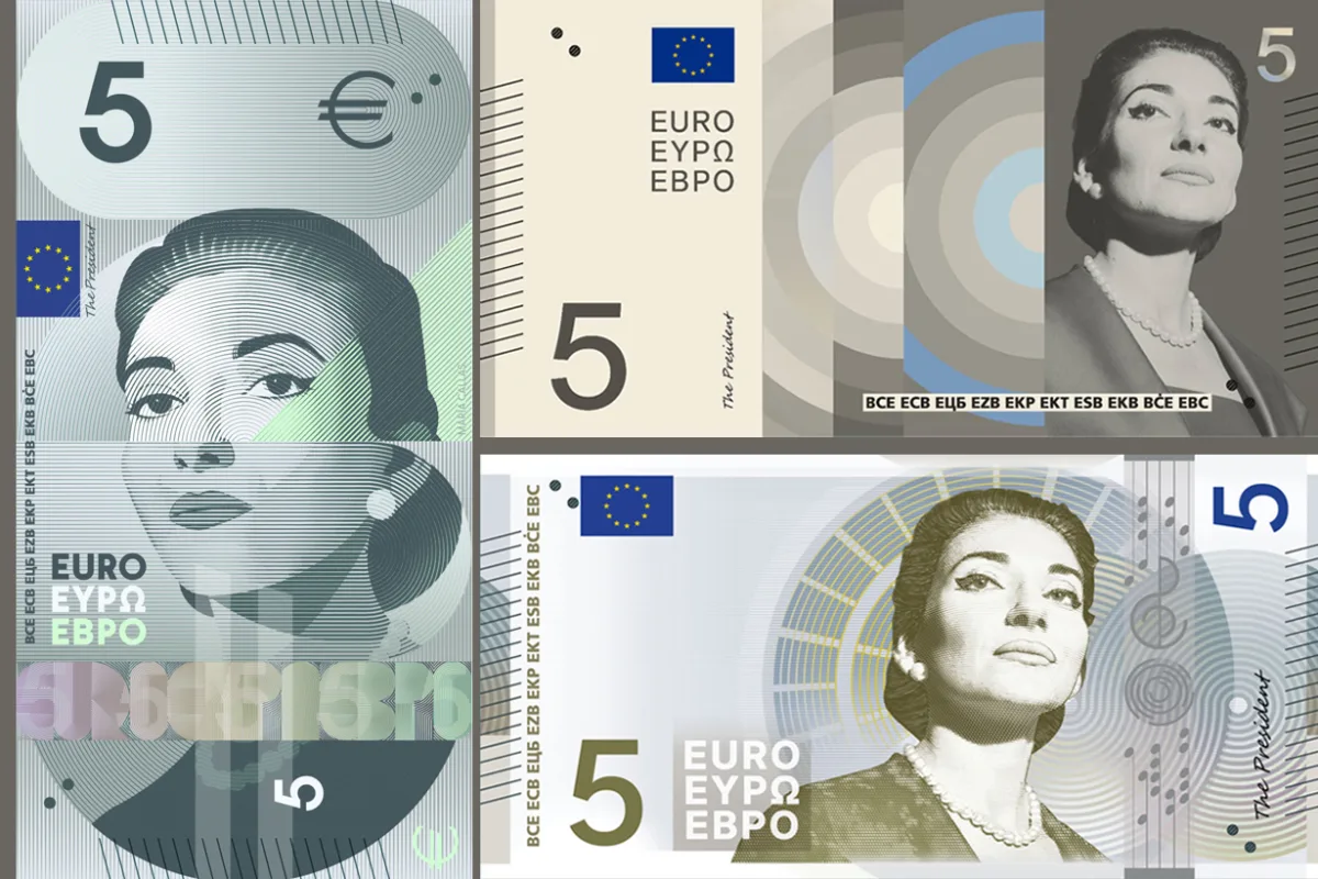 Η Μαρία Κάλλας στο νέο 5€