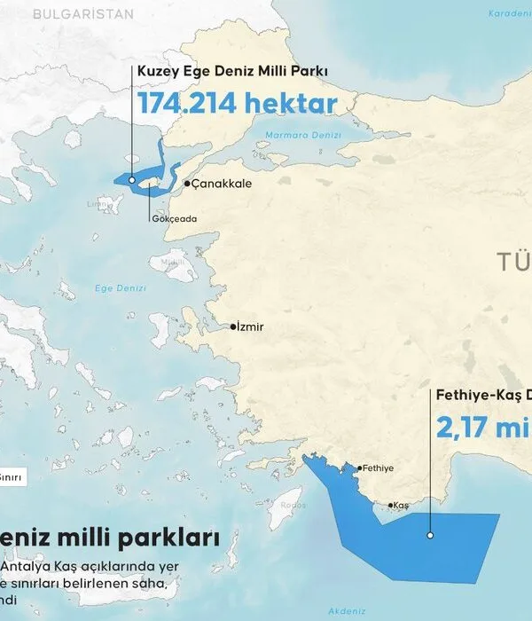 Τουρκία: Το Anadolu δημοσίευσε χάρτη με τα θαλάσσια πάρκα που περικυκλώνουν το Καστελλόριζο