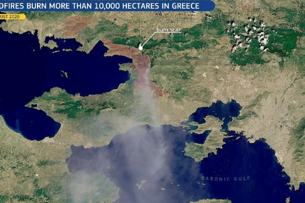 Βιβλική καταστροφή: Πάνω από 480.000 στρέμματα καμένα στη Δυτική Αττική από το 2018