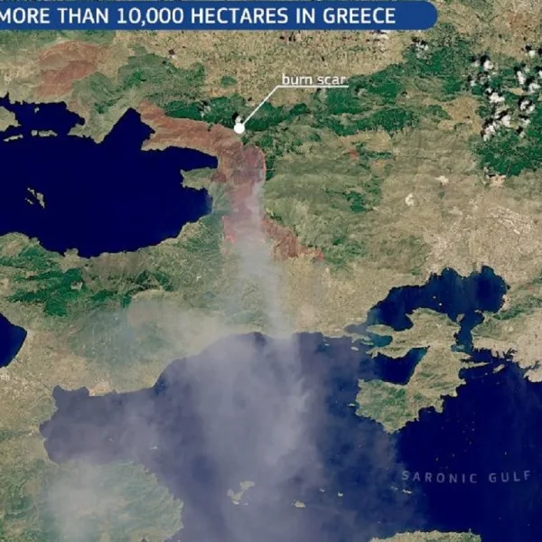 Βιβλική καταστροφή: Πάνω από 480.000 στρέμματα καμένα στη Δυτική Αττική από το&hellip;
