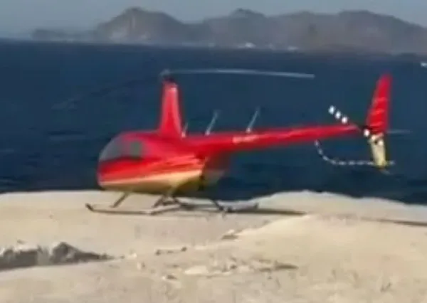 Ελικόπτερο στο Σαρακήνικο: Εισαγγελική έρευνα για την προσγείωση στην παραλία