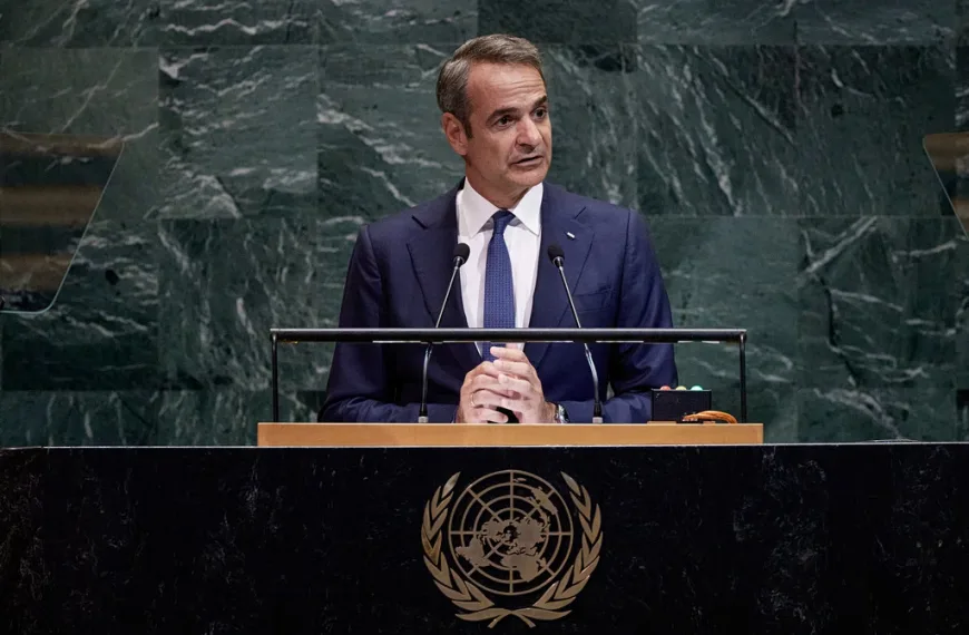 Μητσοτάκης στον ΟΗΕ: Διάλογος με την Τουρκία, αλλά με «κόκκινη γραμμή» το Διεθνές Δίκαιο