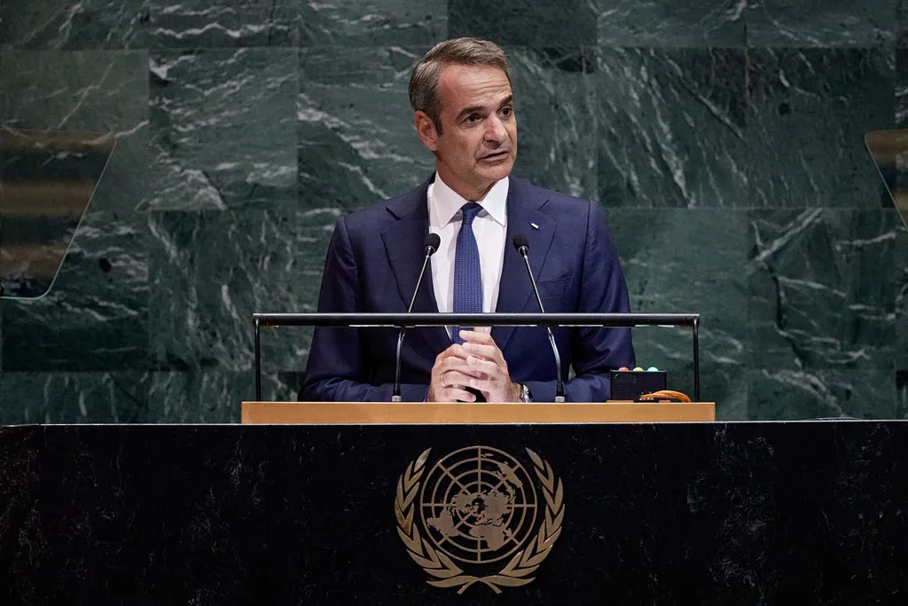 Μητσοτάκης στον ΟΗΕ: Διάλογος με την Τουρκία, αλλά με «κόκκινη γραμμή» το Διεθνές Δίκαιο